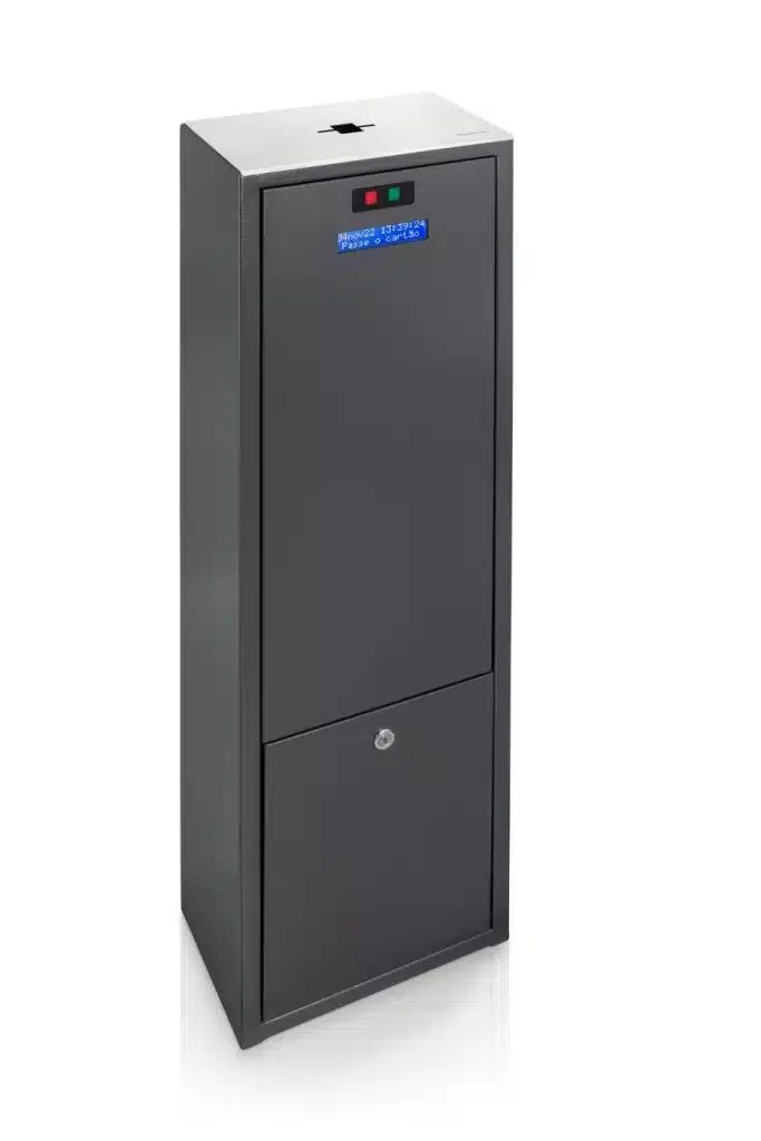 coletor de cartões da Topdata